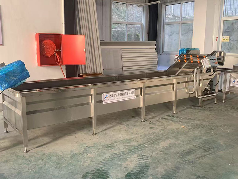 Shaanxi fruit and vegetable chips low-temperature frying processing site